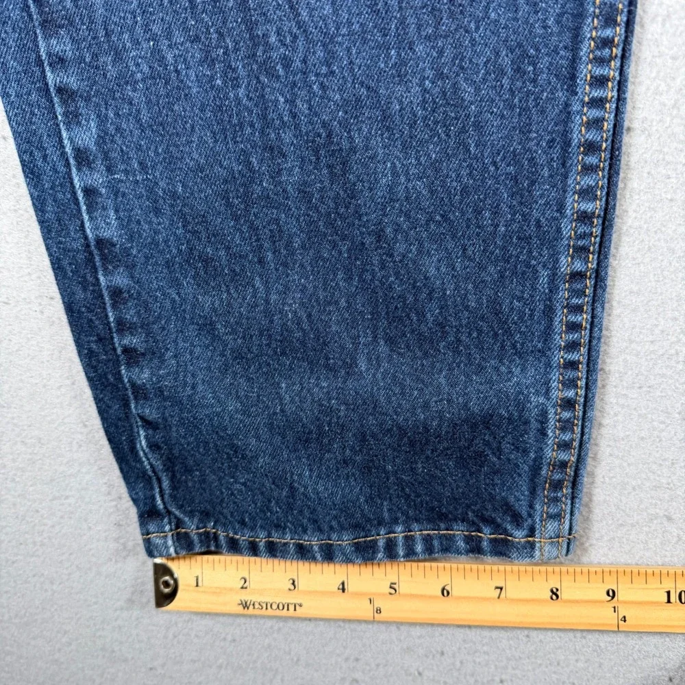 Levis 505 Regular Fit Straight Leg Jeans Mens‎ 40x32 Blue Dark Wash 00505-0216